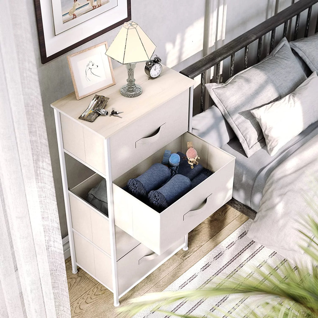Fabric 4 Drawer Dresser N306