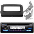 Single DIN Marine Bluetooth USB AM/FM Radio CD Player Stereo Receiver Q19715
