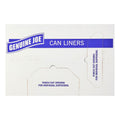 Black 60 Gallon Trash Can Liners, 50 per Box Z8915