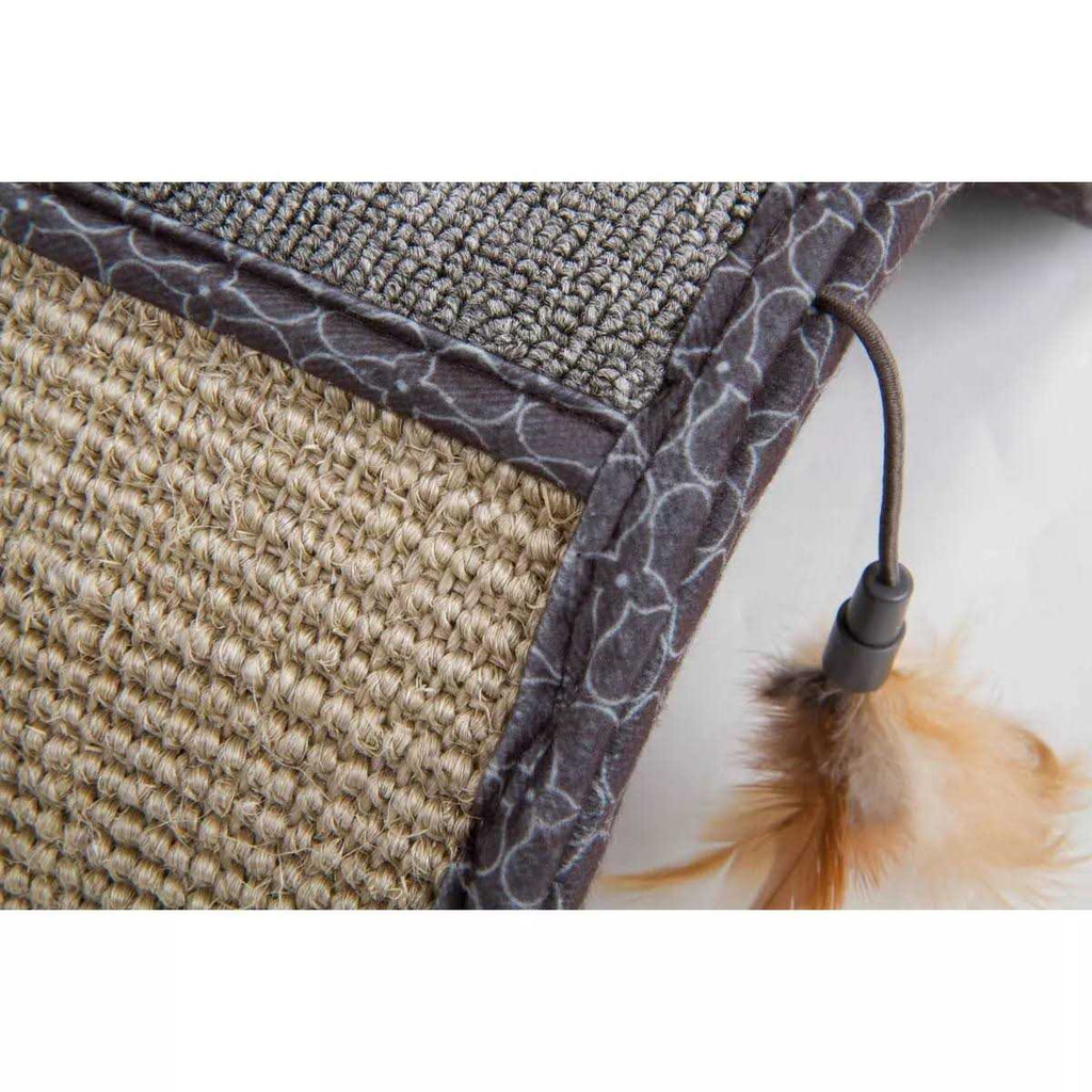 Cat Scratcher with Feather Toy B66901