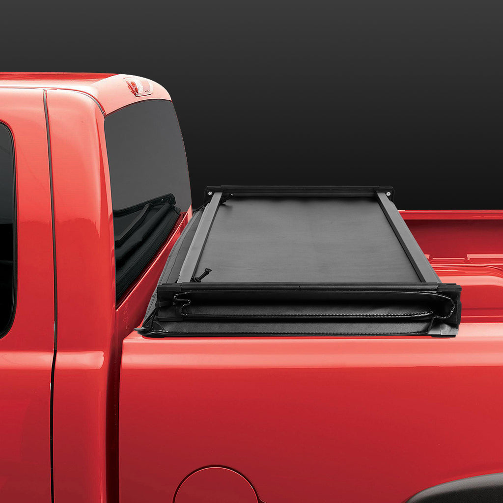 Tri-Fold Soft Top Tonneau Cover for Toyota Tundra 6.5' Bed D4896