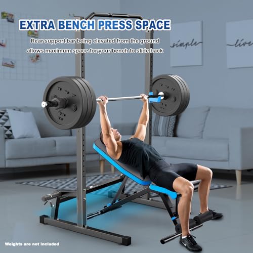 Adjustable Squat Rack with Pull Up Bar Z216282