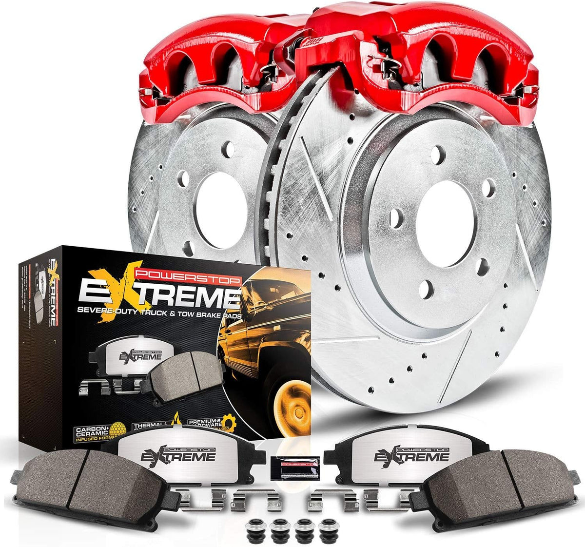Front Z36 Truck and Tow Brake Kit with Calipers G39788